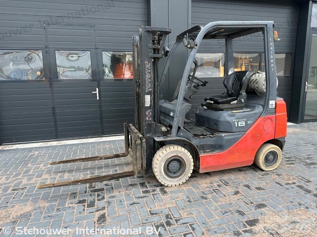 Toyota 02-8FGF18 LPG'li forkliftler