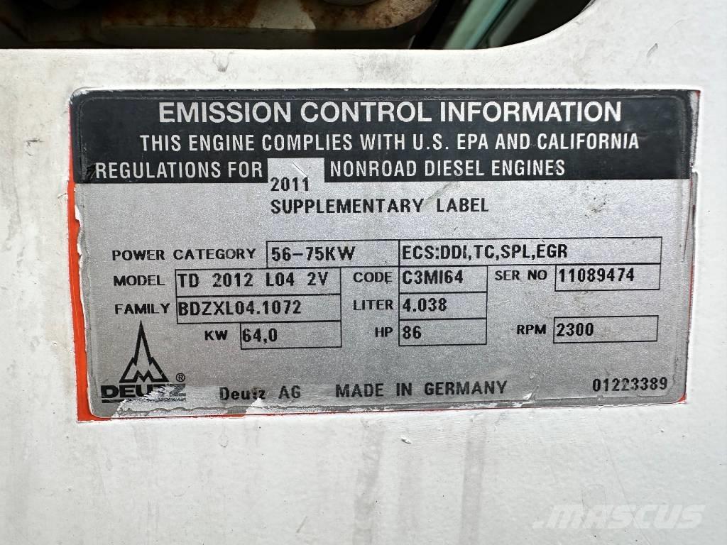 Hamm DV 70 VV Çift tamburlu silindirler