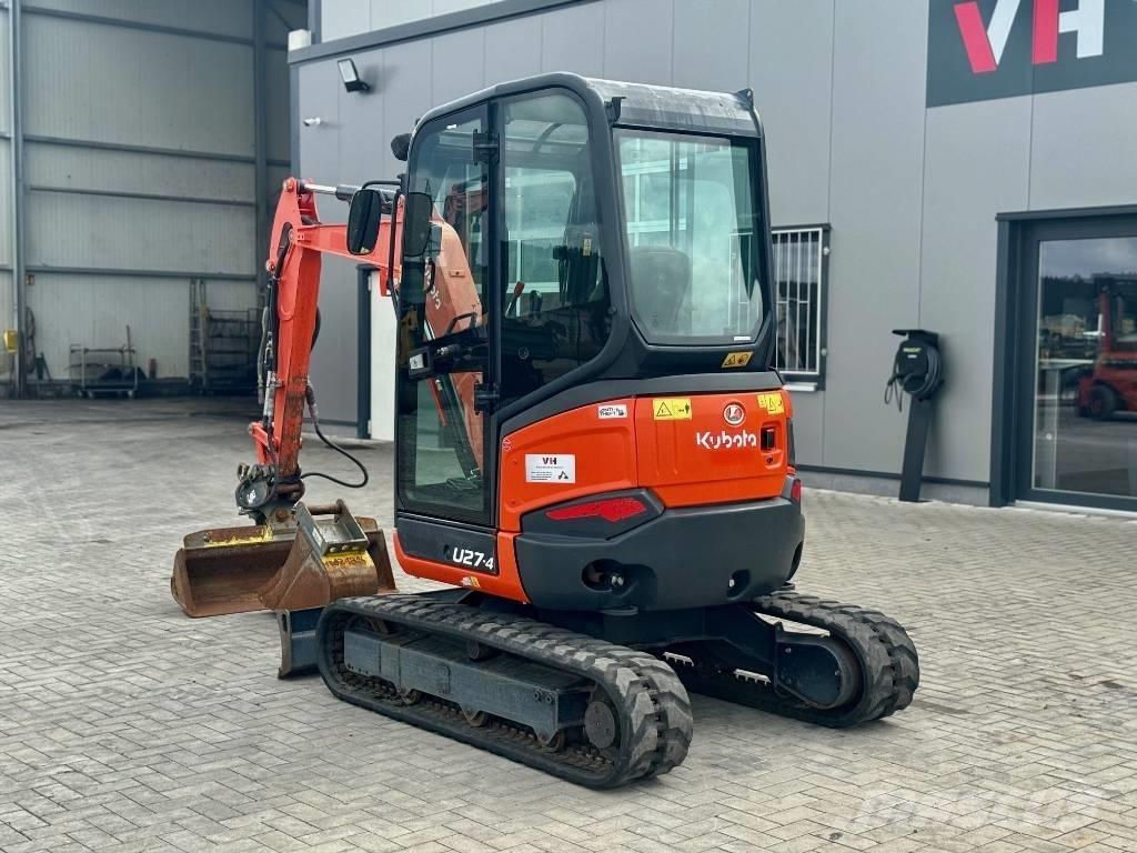 Kubota U 27-4 Mini ekskavatörler, 7 tona dek