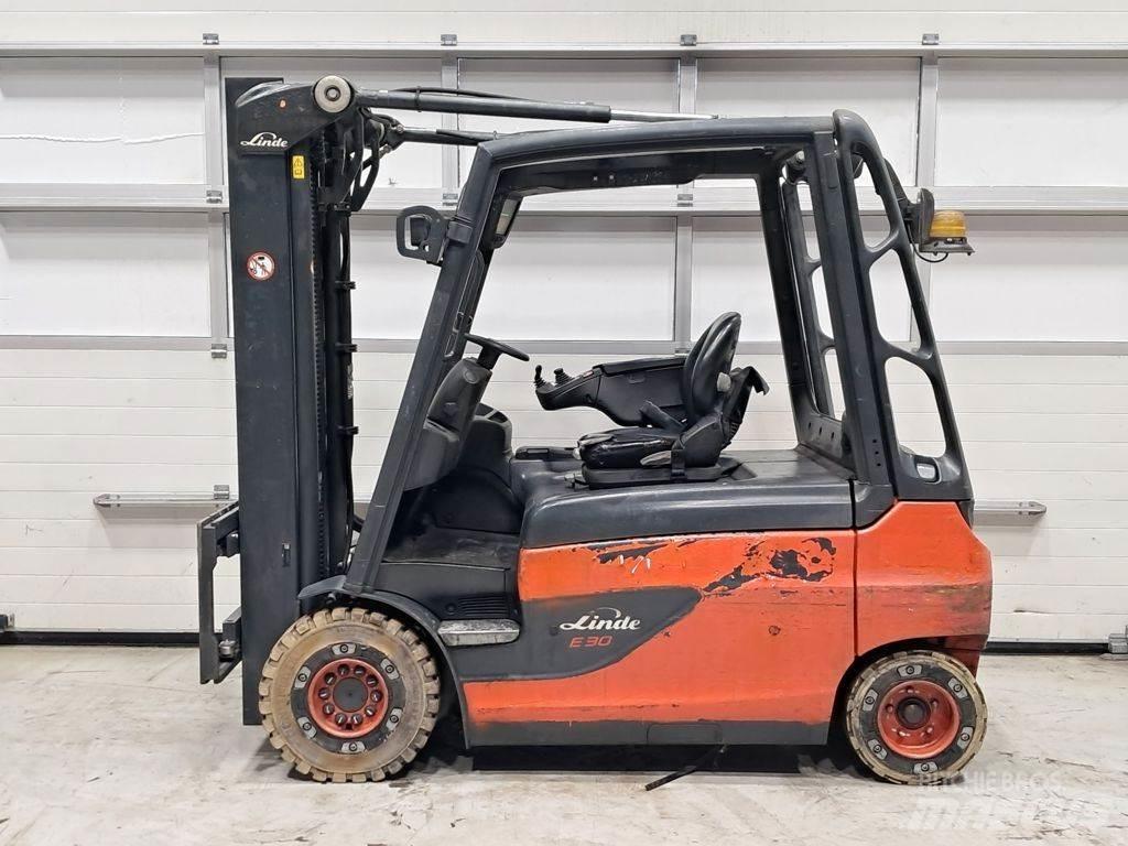 Linde E30L-01 Elektrikli forkliftler