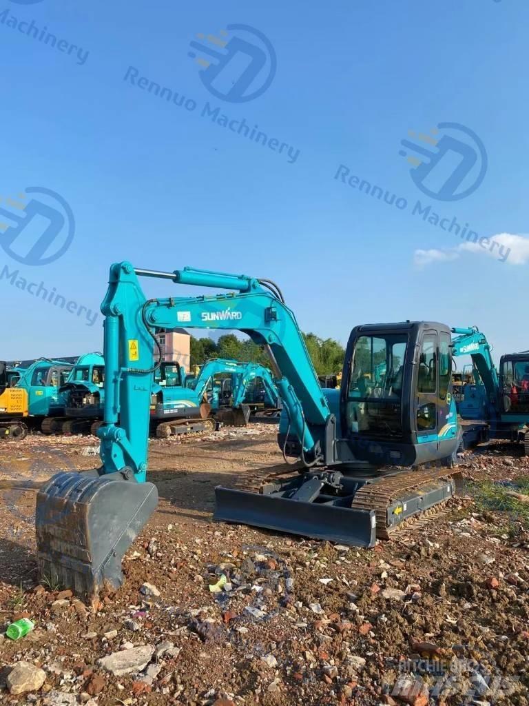 Sunward SWE70 Mini ekskavatörler, 7 tona dek