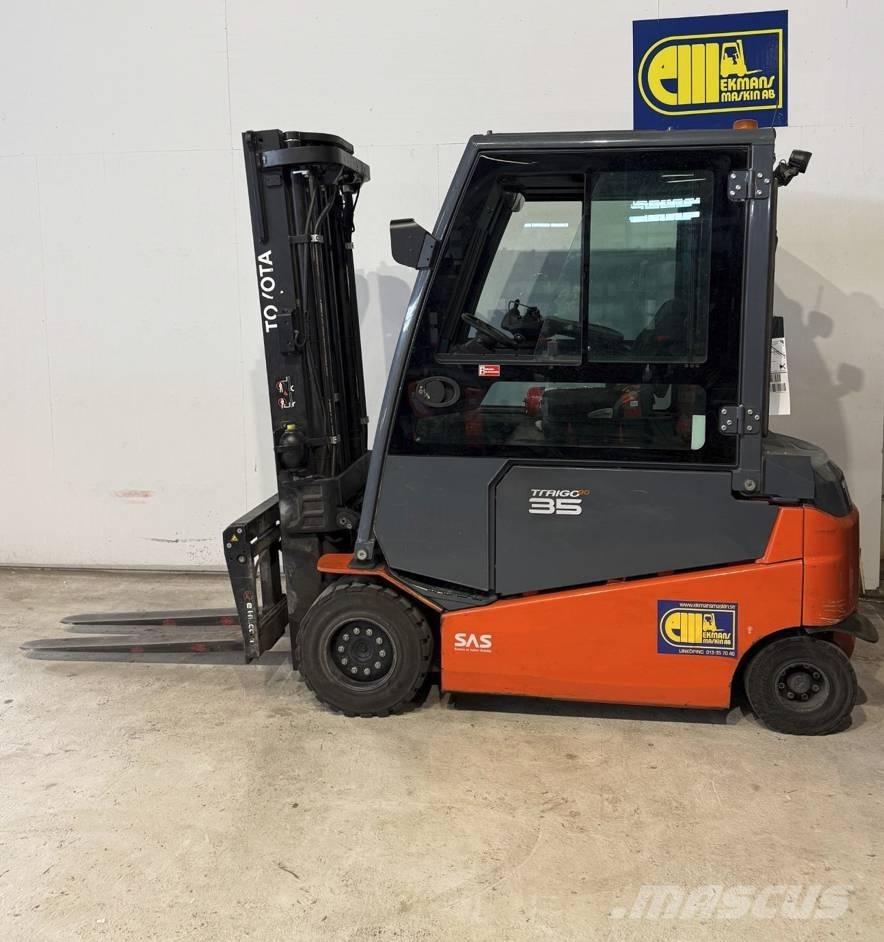 Toyota truck 8FBMT35 Elektrikli forkliftler