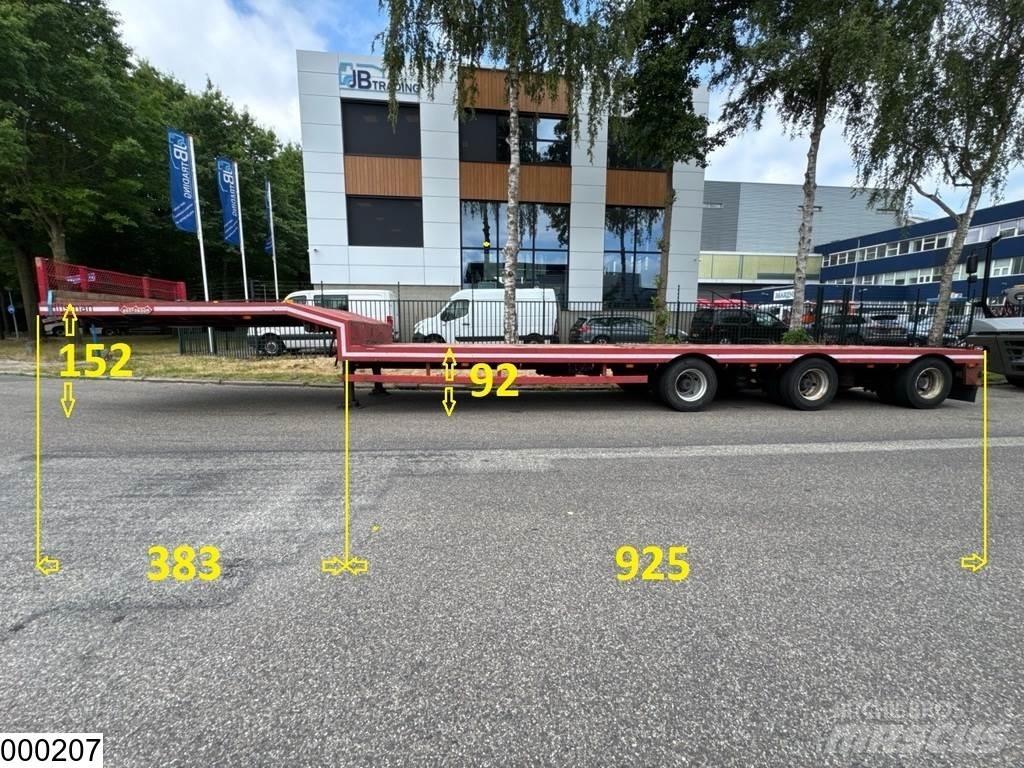 Nooteboom Lowbed Low loader yari çekiciler