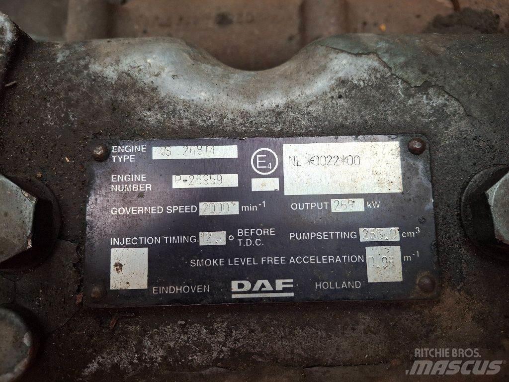 DAF WS268M Motorlar