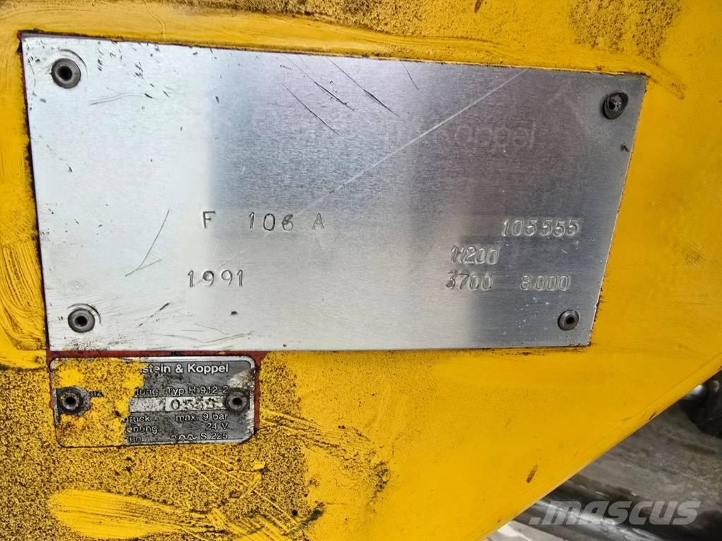 O&K F 106 A  6x6 Greyderler