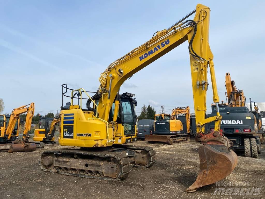 Komatsu PC 138 US Paletli ekskavatörler