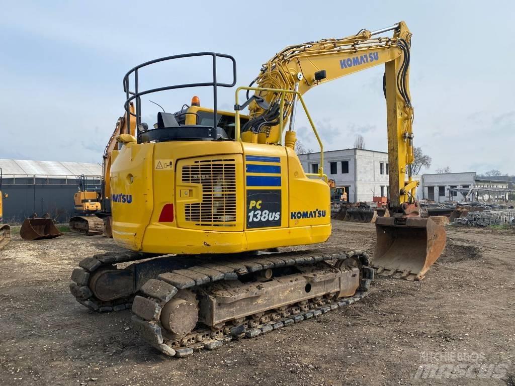 Komatsu PC 138 US Paletli ekskavatörler