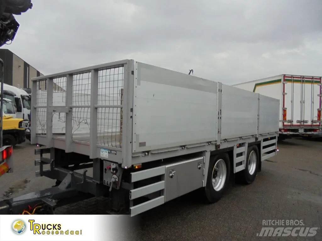 GS AN-2000 + 2 axle Flatbed römorklar