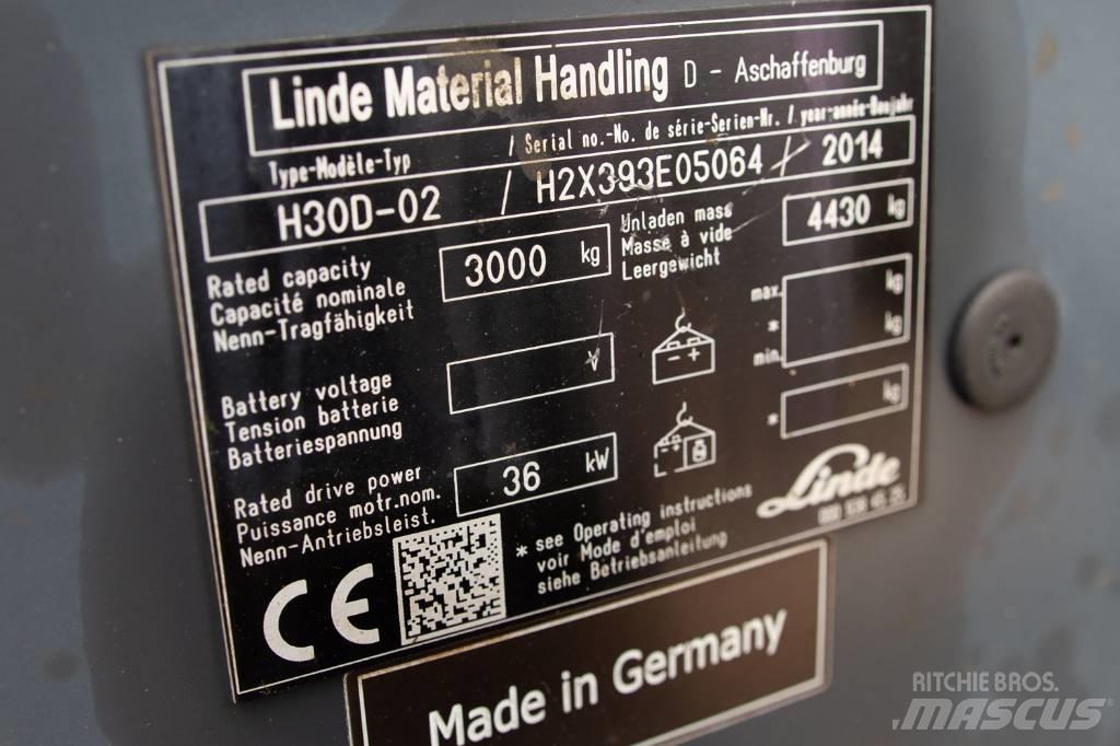Linde H30D-02 Dizel forkliftler