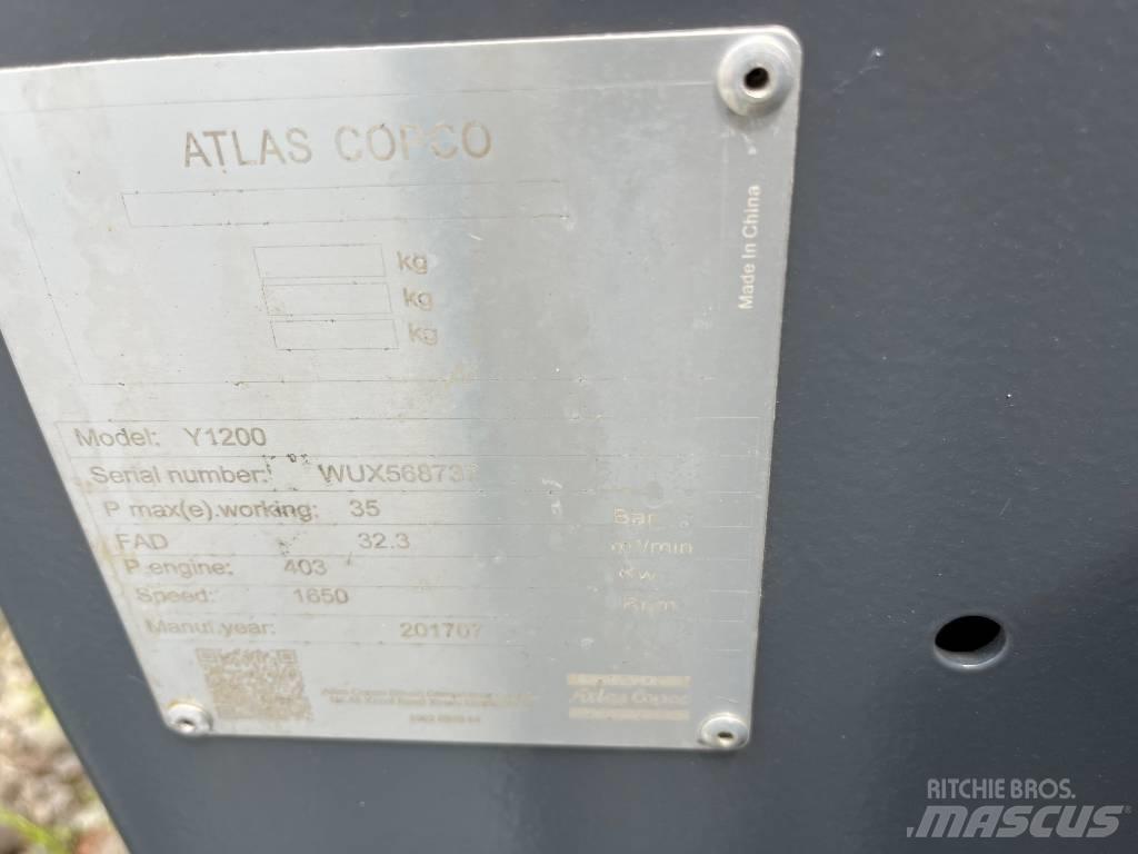 Atlas Copco Y1200 Kompresörler