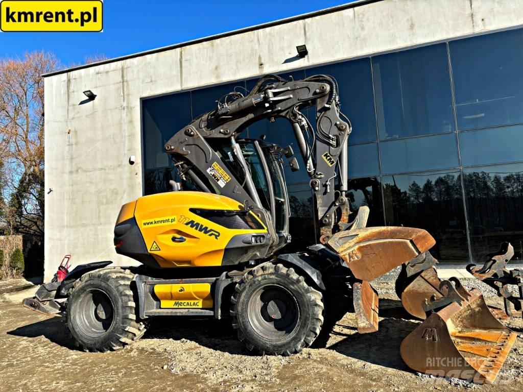Mecalac 15 MWR Lastik tekerli ekskavatörler