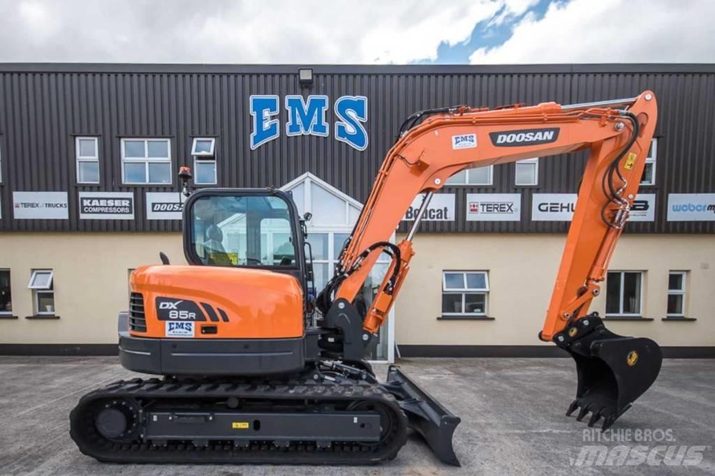 Doosan DX 85 R Midi ekskavatörler 7 - 12 t