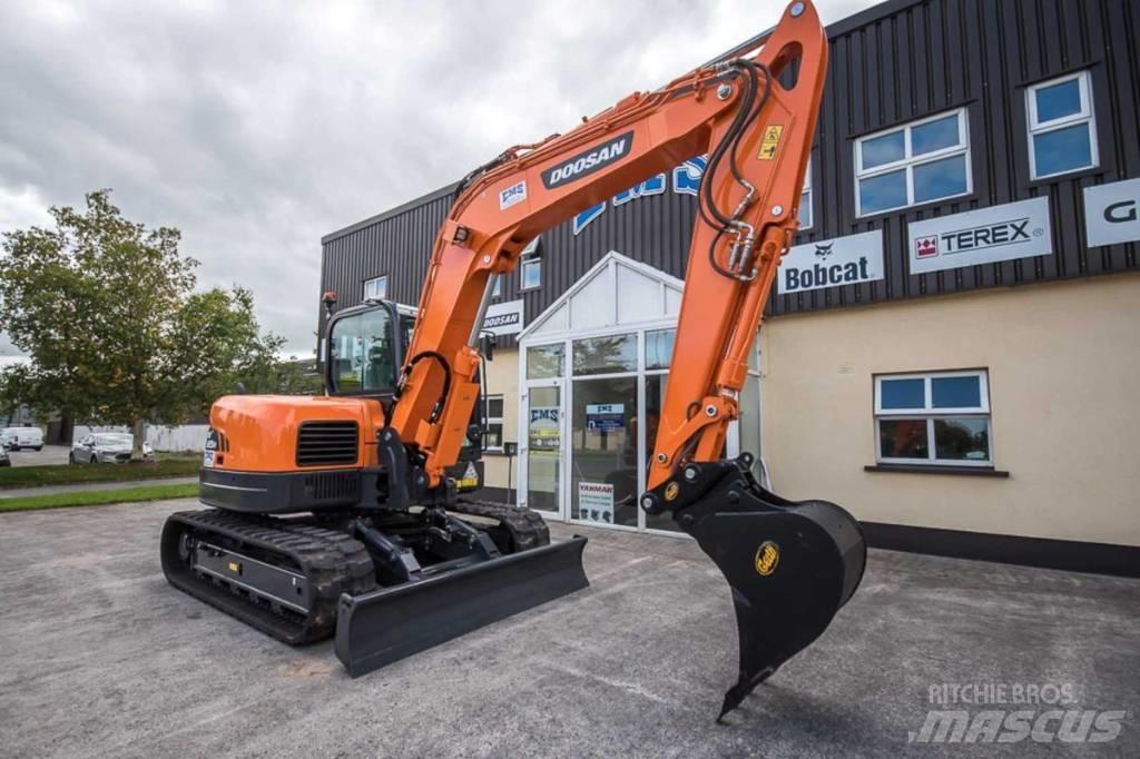 Doosan DX 85 R Midi ekskavatörler 7 - 12 t