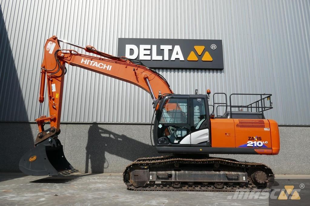 Hitachi ZX210LC-6 Paletli ekskavatörler