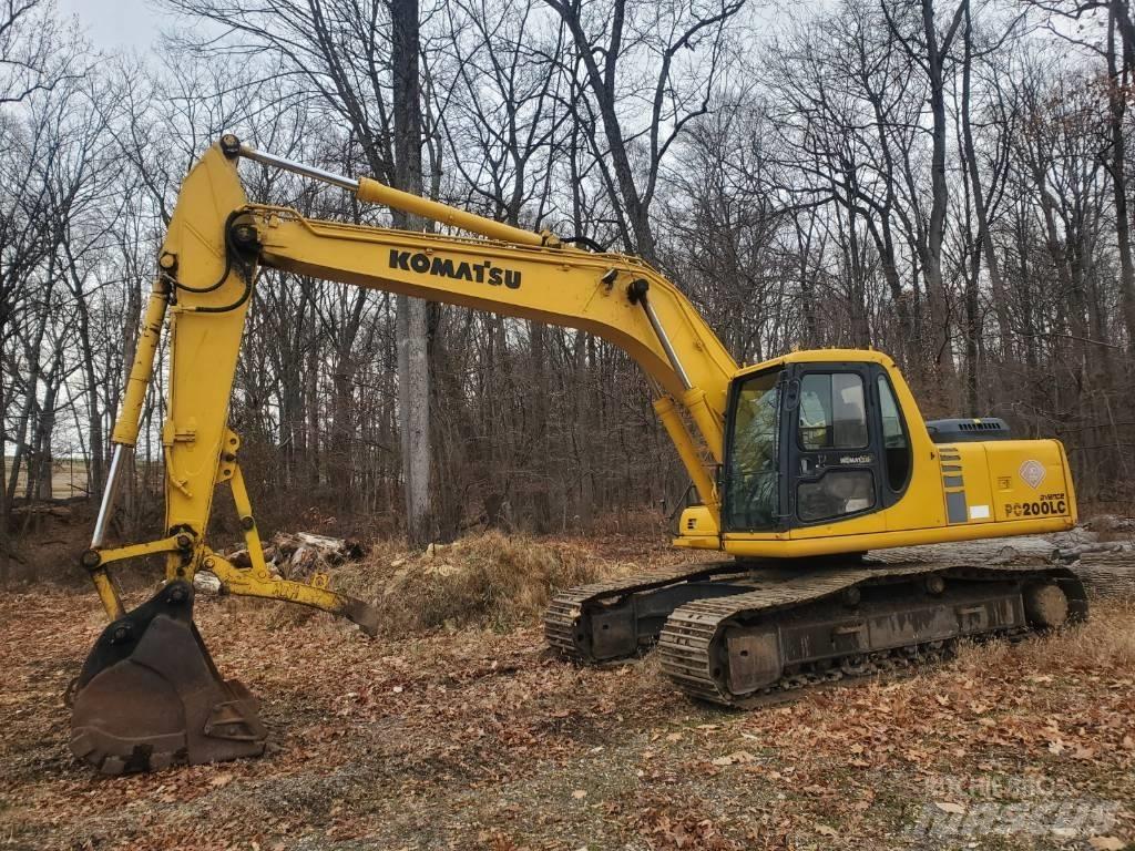Komatsu PC200LC Paletli ekskavatörler