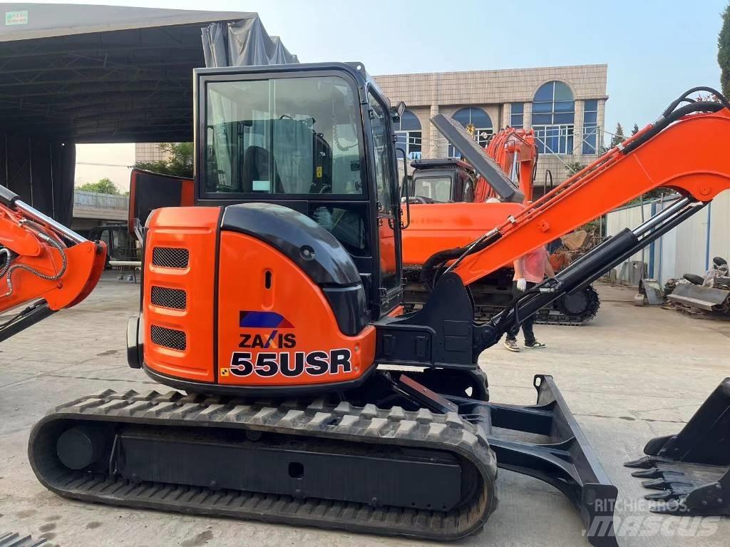 Hitachi zx55USR Mini ekskavatörler, 7 tona dek