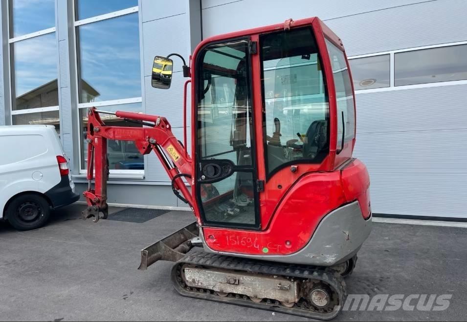 Yanmar SV 15 Mini ekskavatörler, 7 tona dek