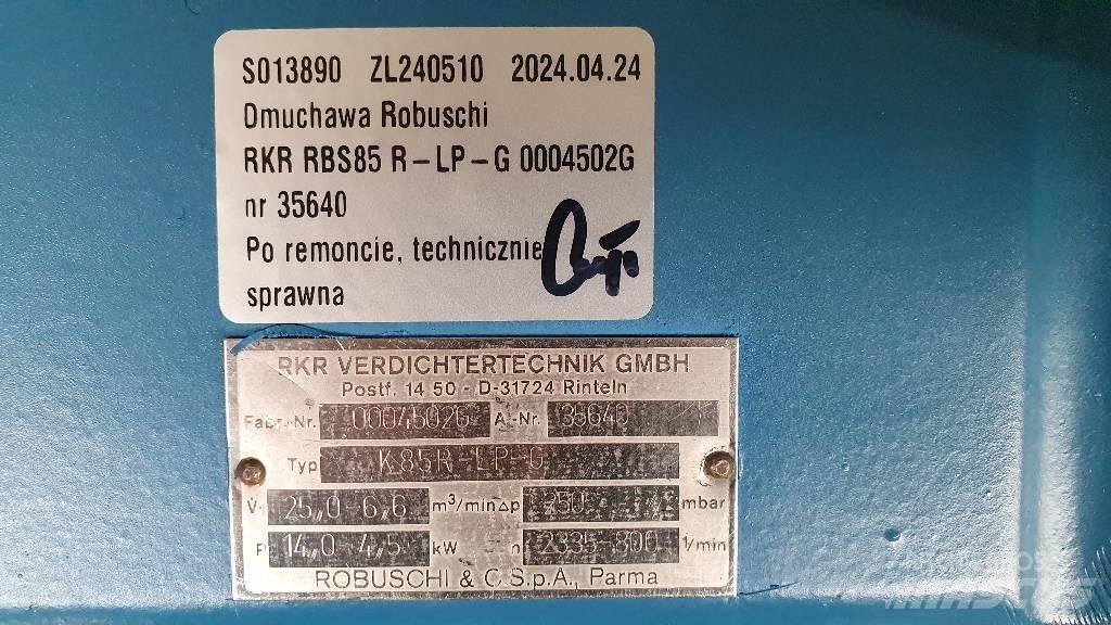 Robuschi RBS 85 Kompresör aksesuarları