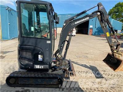 Eurocomach ES 18 ZT Mini ekskavatörler, 7 tona dek