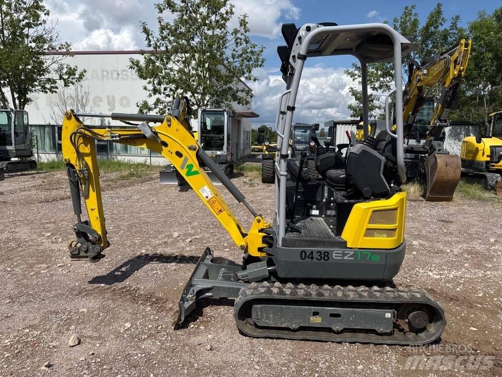 Wacker Neuson EZ17e Paletli ekskavatörler