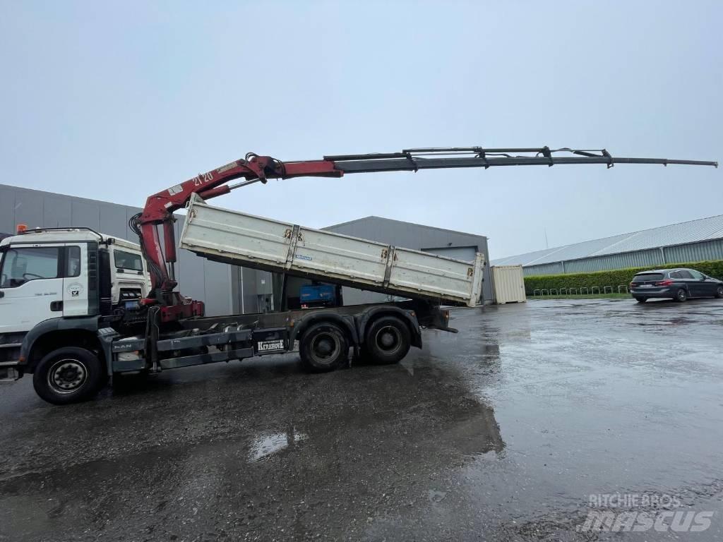MAN TGA 33.390 Damperli kamyonlar