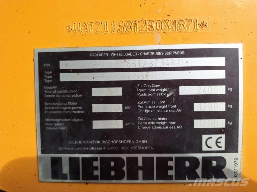 Liebherr L 566 Tekerlekli yükleyiciler
