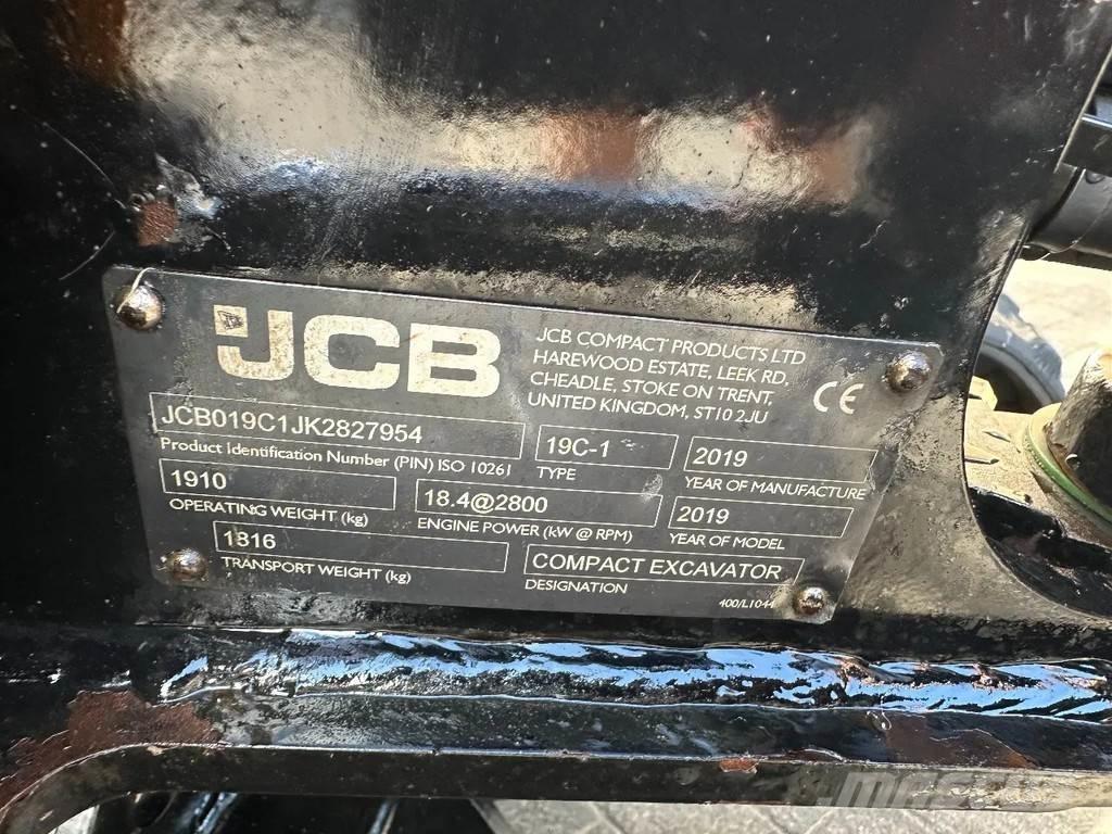 JCB 19C-1 Mini ekskavatörler, 7 tona dek