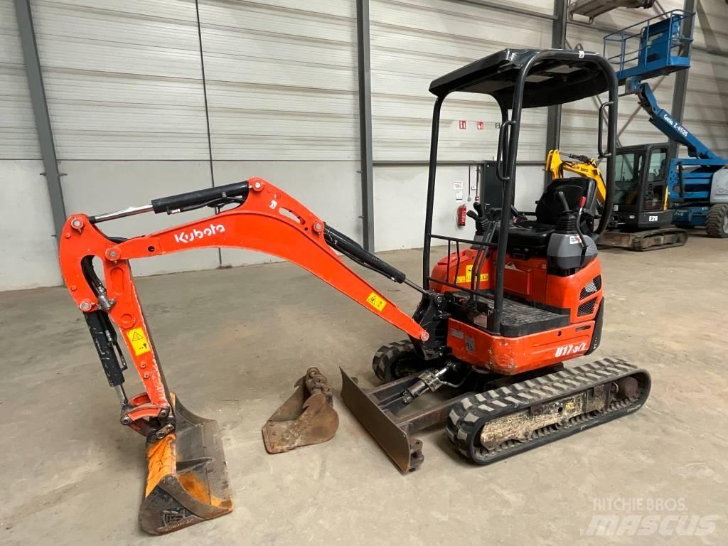 Kubota U 17-3 A Mini ekskavatörler, 7 tona dek