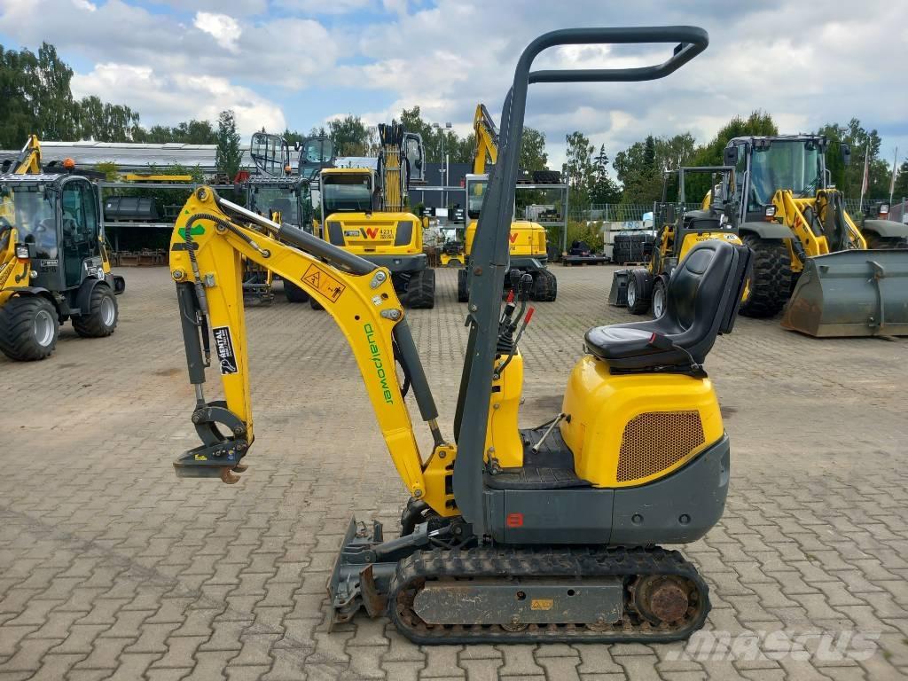 Wacker Neuson 803 Paletli ekskavatörler