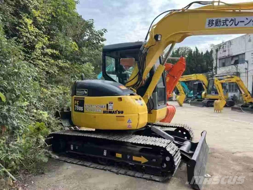 Komatsu PC 78 US Midi ekskavatörler 7 - 12 t