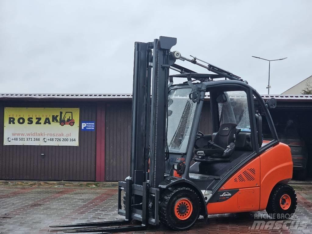 Linde H35T-02 LPG'li forkliftler