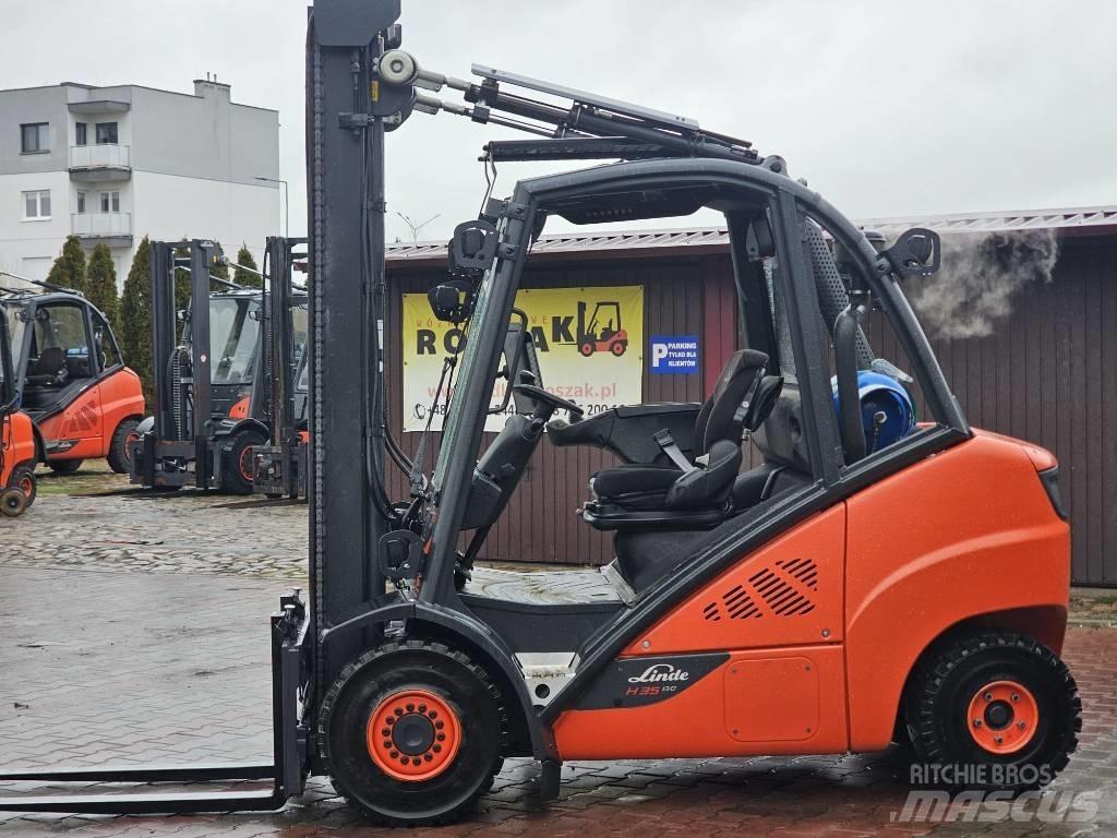 Linde H35T-02 LPG'li forkliftler