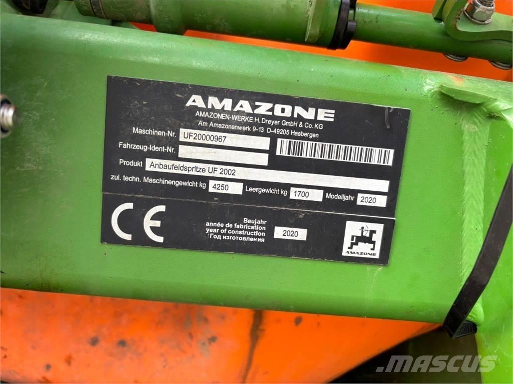 Amazone UF 2002 Çekilir pülverizatörler
