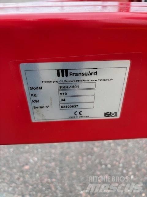 Fransgård FKR 1501 Hasat makineleri
