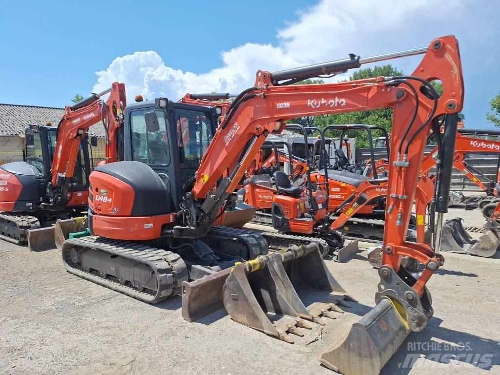 Kubota U 55-4 Mini ekskavatörler, 7 tona dek