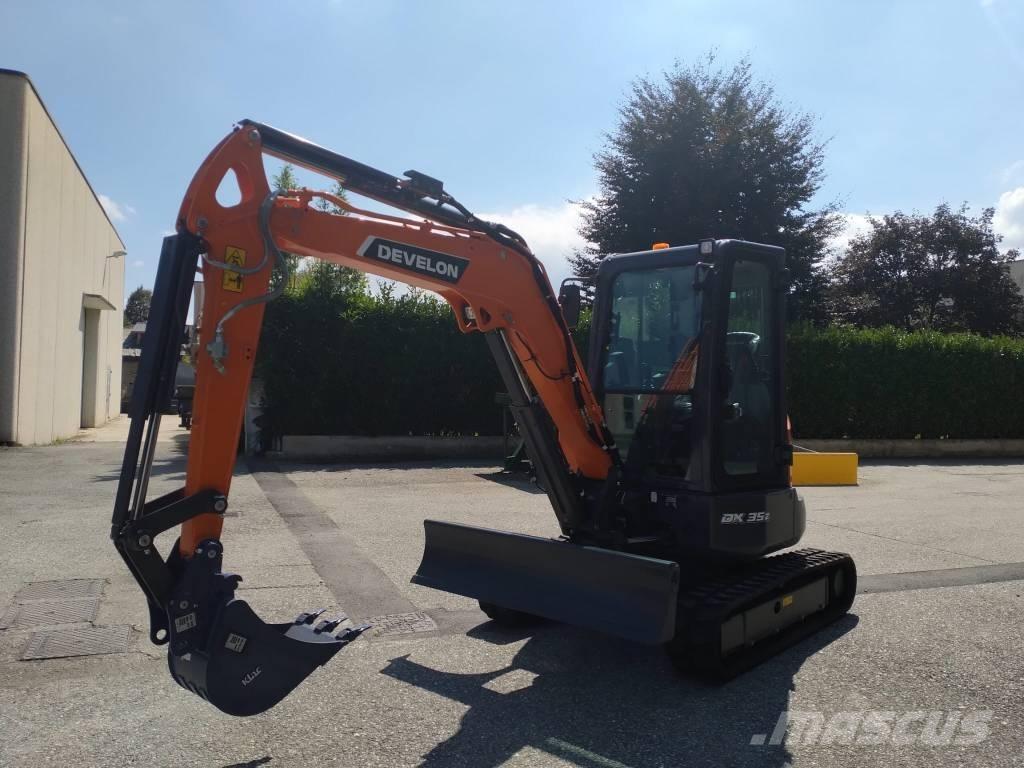 Develon DX 35 Z-7 Mini ekskavatörler, 7 tona dek