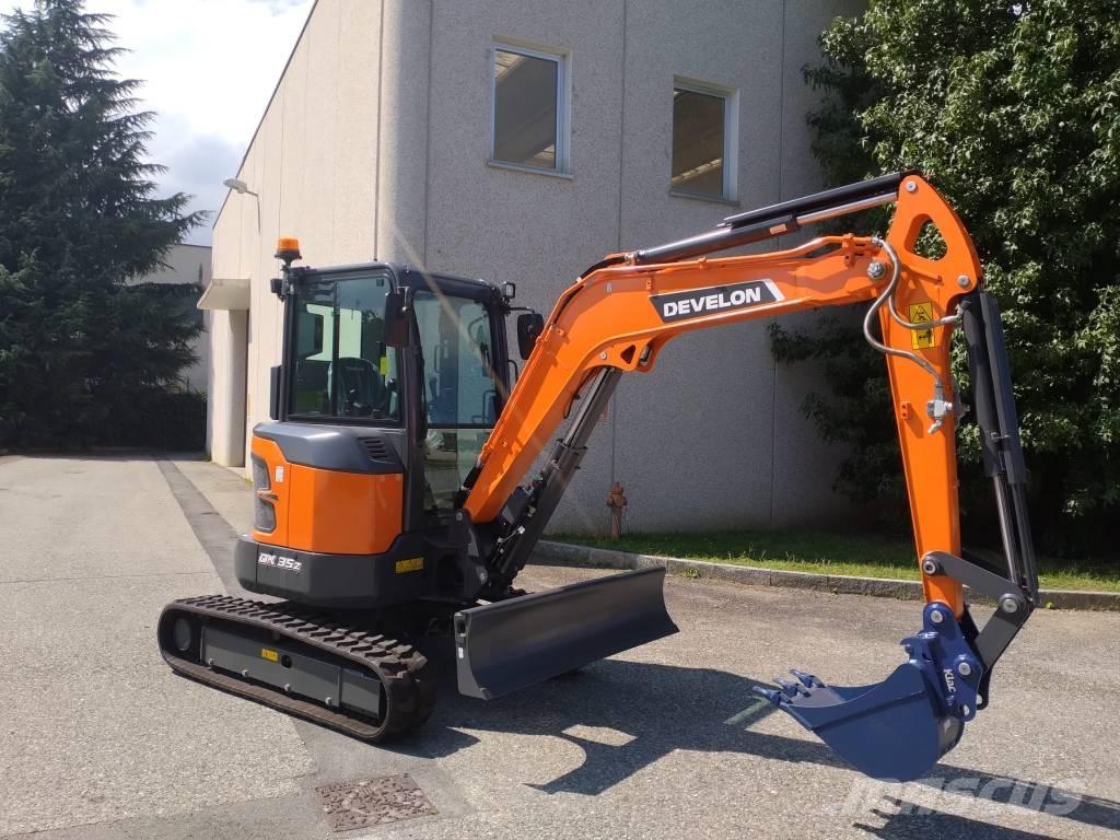 Develon DX 35 Z-7 Mini ekskavatörler, 7 tona dek