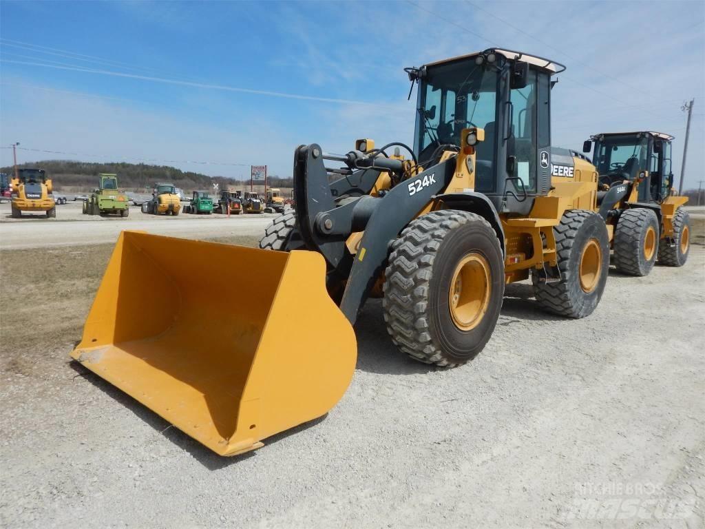 John Deere 524K Tekerlekli yükleyiciler