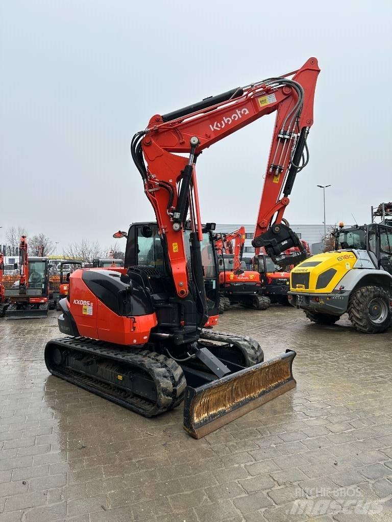 Kubota KX 085-5 2PGL Midi ekskavatörler 7 - 12 t