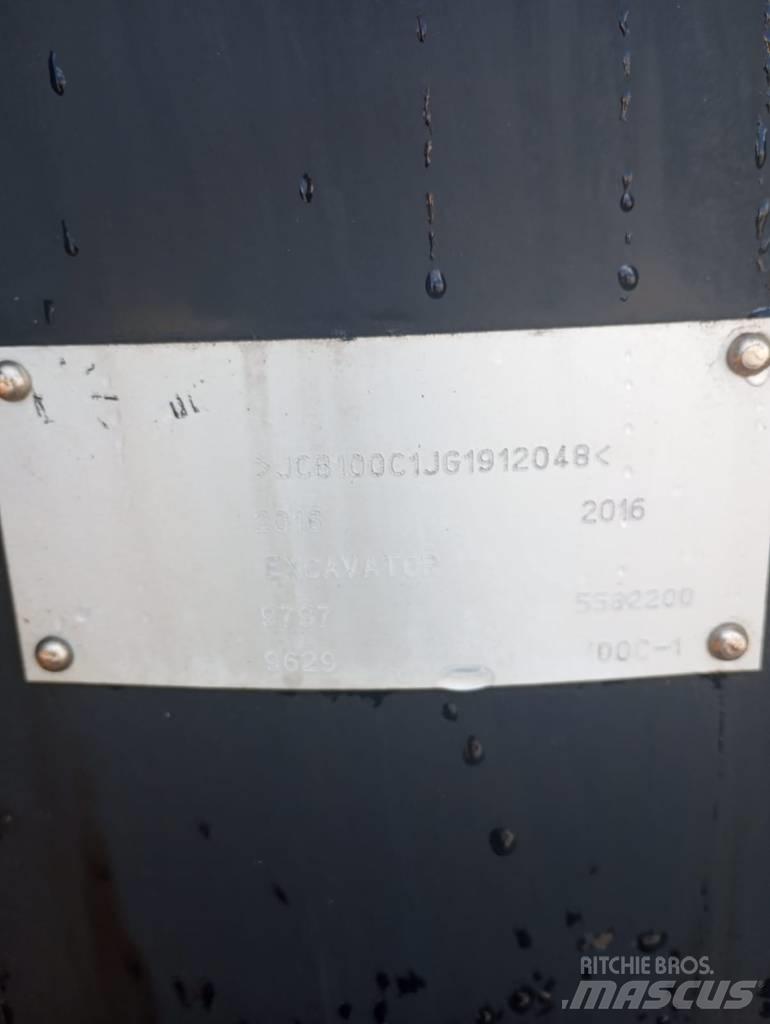 JCB 100 C Midi ekskavatörler 7 - 12 t