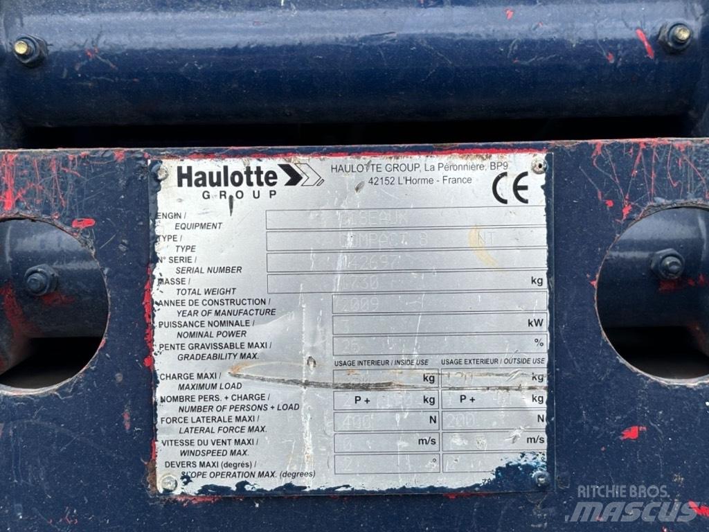 Haulotte Compact 8 Makasli platformlar