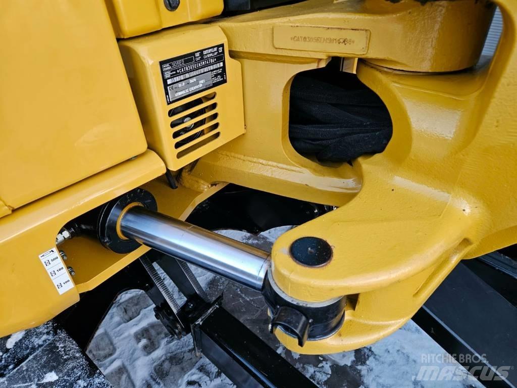 CAT 305E2 Mini ekskavatörler, 7 tona dek