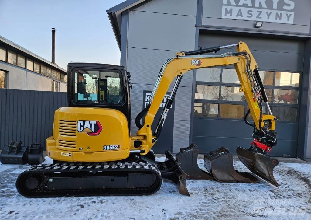 CAT 305E2 Mini ekskavatörler, 7 tona dek