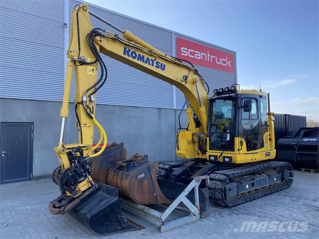 Komatsu PC138US-11 Paletli ekskavatörler