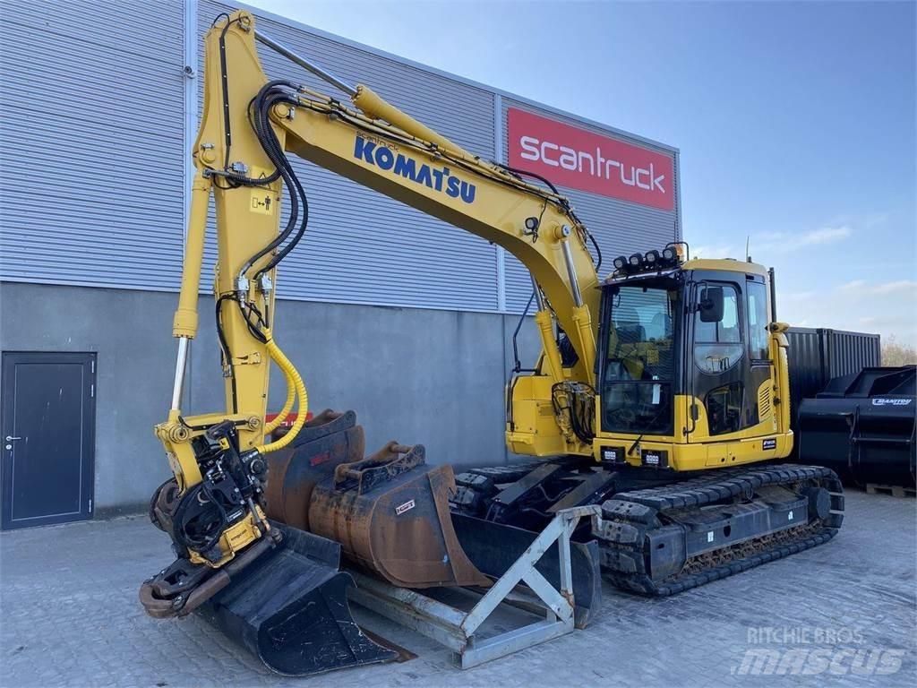 Komatsu PC138US-11 Paletli ekskavatörler