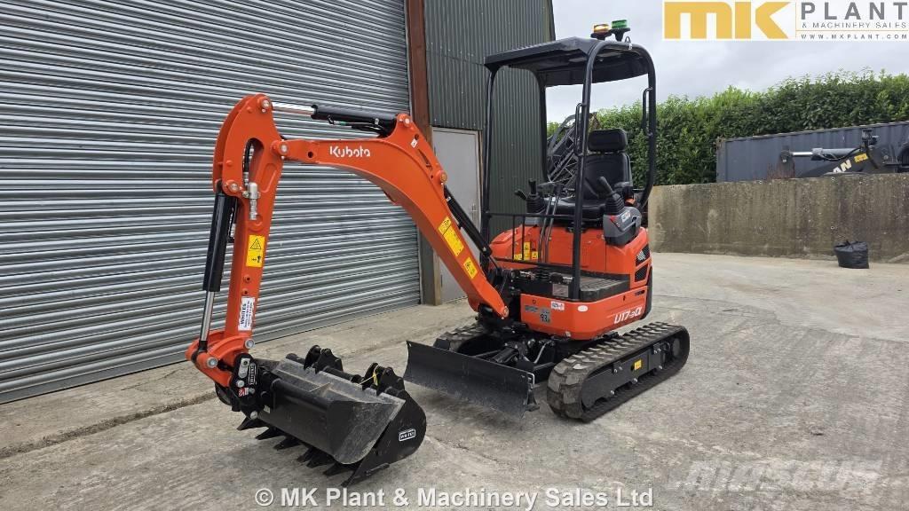Kubota U 17-3a Mini ekskavatörler, 7 tona dek