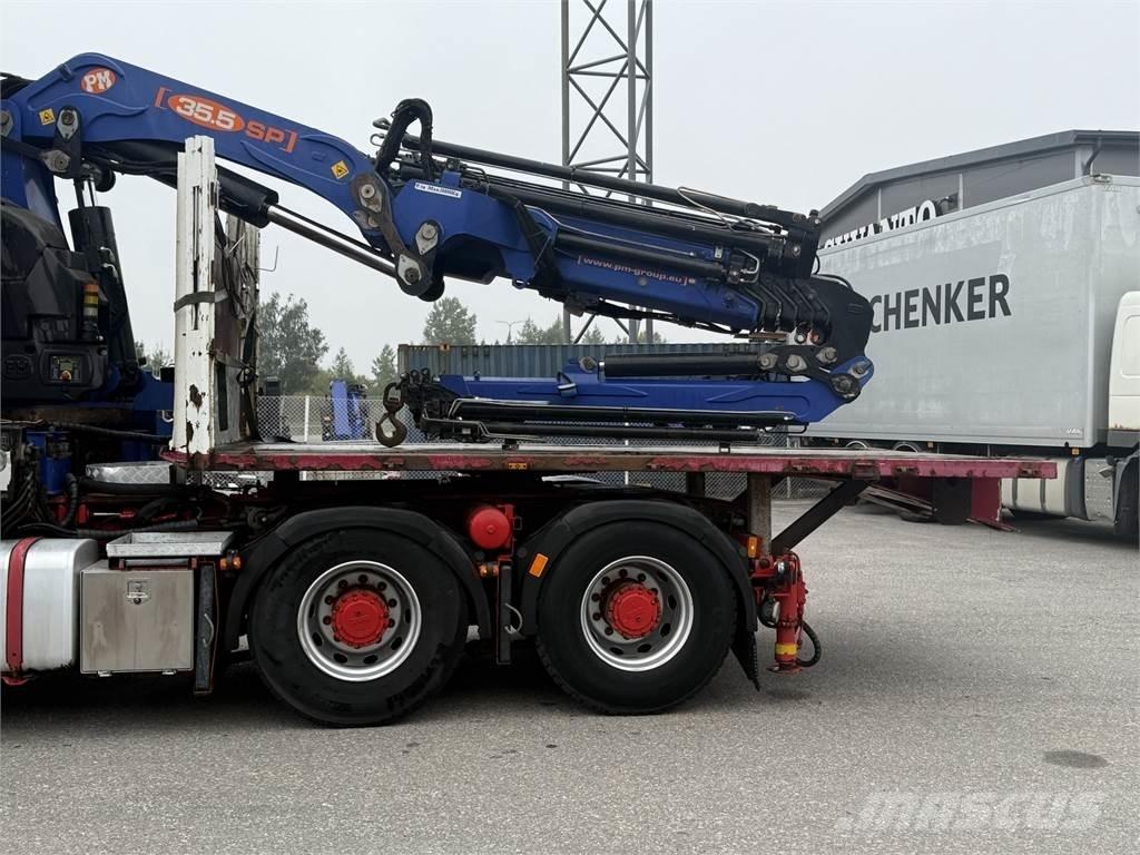 DAF XF105.510 6X4 Araç üzeri vinçler