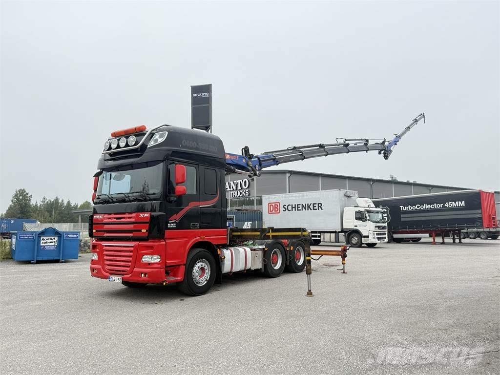 DAF XF105.510 6X4 Araç üzeri vinçler