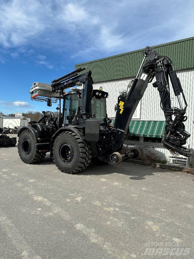 Huddig 1260D Rail Kazıcı yükleyiciler - beko loder