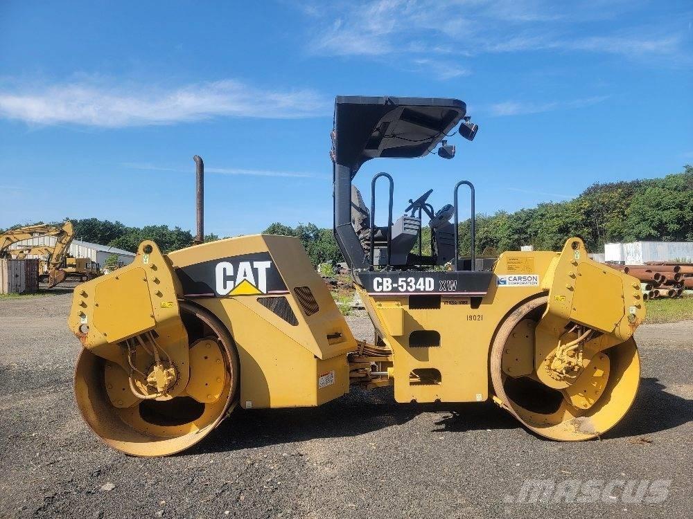 CAT CB 534 DXW Çift tamburlu silindirler